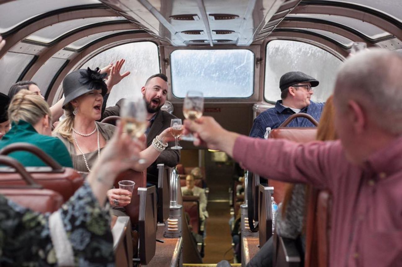 Tennesee wine tasting train